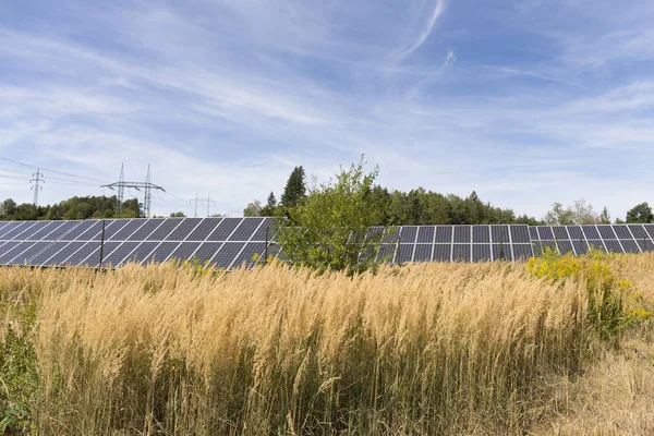 Yatay yaz aylarında Solar Power Station