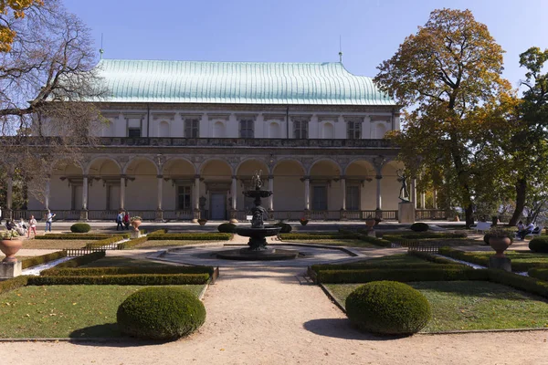 Palais Belvédère Renaissance Sur Château Prague République Tchèque — Photo