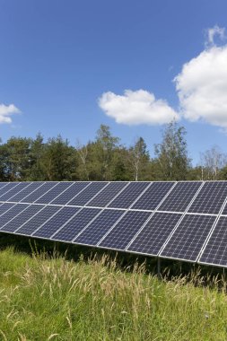 Yatay yaz aylarında Solar Power Station