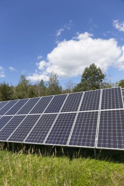 Yatay yaz aylarında Solar Power Station