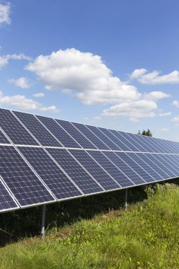 Yatay yaz aylarında Solar Power Station