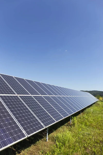 Central Energia Solar Prado Verão — Fotografia de Stock
