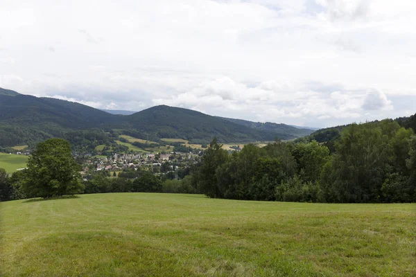 チェコ共和国 イェセニク山の夏の風景 — ストック写真