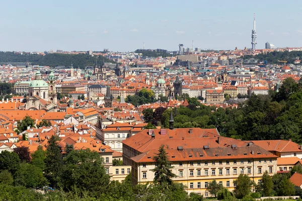 Prague Ville Verte Nature Colline Petrin République Tchèque — Photo