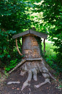 Kuzey Moravya, Çek Cumhuriyeti Rychlebske Dağları 'ndaki güzel temiz manzara