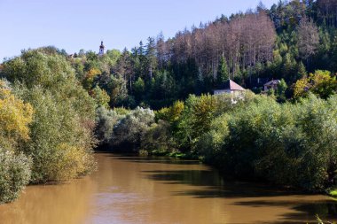 Slav Kalesi, Sazava Nehri üzerindeki St. Kliment Kilisesi, Çek Cumhuriyeti