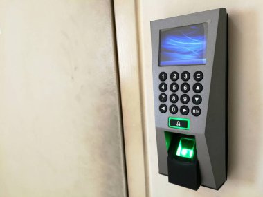 Ön Makine odası Parmak Izi Tarayıcı - güvenlik