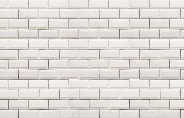 Beyaz tuğla duvar dokusu, modern tarz arkaplan, mimari detay veya ürünün görüntüsü veya montajı.