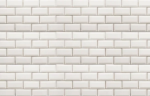 White Brick Wall Texture Modern Style Background Architecture Detail Display — Stock Photo, Image
