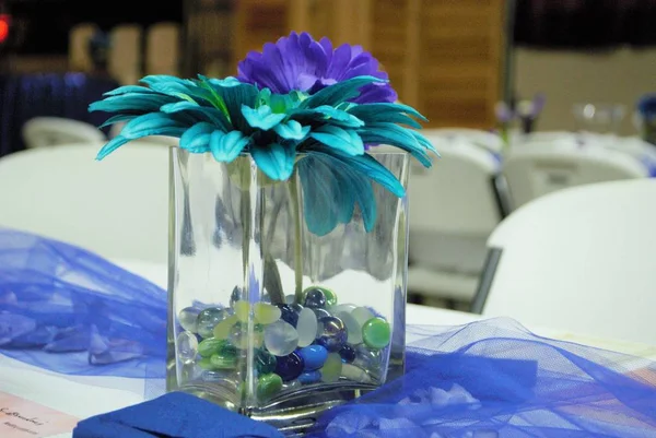 Centerpiece at a wedding or formal event