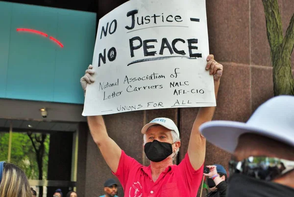 Dayton, Ohio, ABD 05 / 30 / 2020 Siyahi Yaşamı Protestocuları