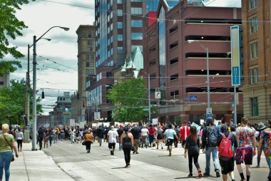 Dayton, Ohio, ABD 05 / 30 / 2020 Siyahi Yaşamı Protestocuları