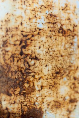 paslı, aşınmış metal veya demir yüzey paslı yalak yıllar