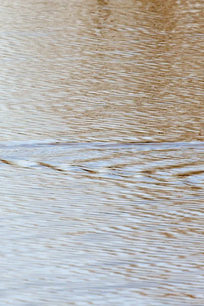 평온한 물 파도 파노라마 — 스톡 사진