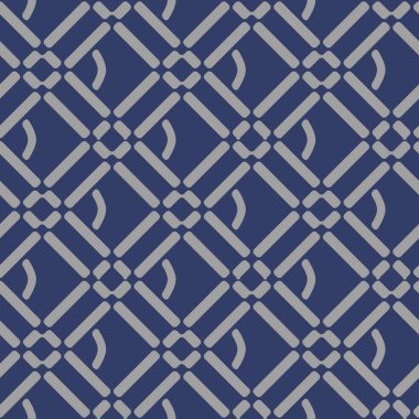 Japon Diyagonal Kare Dikişsiz Desen