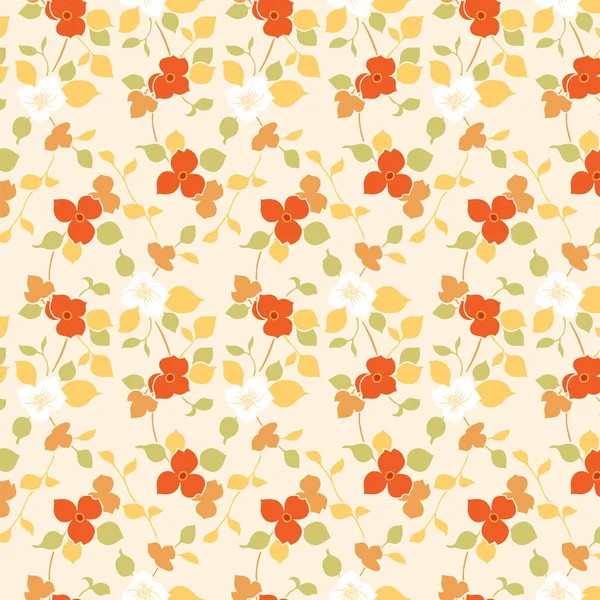 Japon Yaprakları Dikişsiz Desen