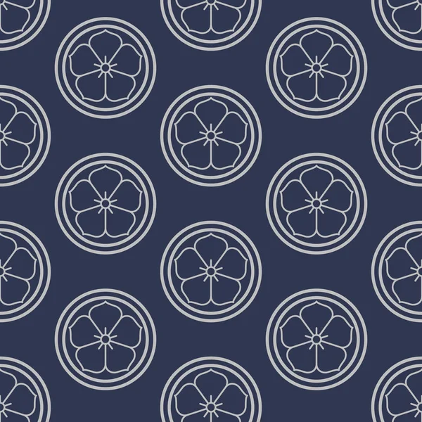 Japon Kiraz Çiçeği Çiçekleri Dikişsiz Desen