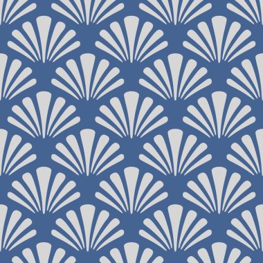 Japon Deniz Kabuğu Dikişsiz Desen