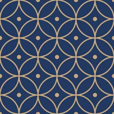 Japon Daire Çiçek Dikişsiz Desen