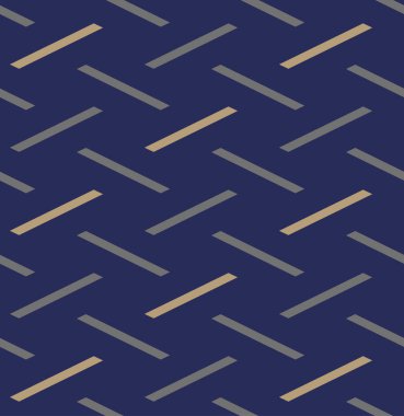 Japon Zikzak Dikişsiz Desen