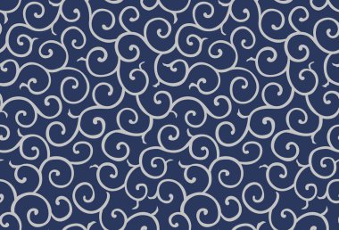 Japon Arabesk Dikişsiz Desen