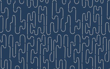 Japon Pond Ripple Sanat Dikişsiz Desen