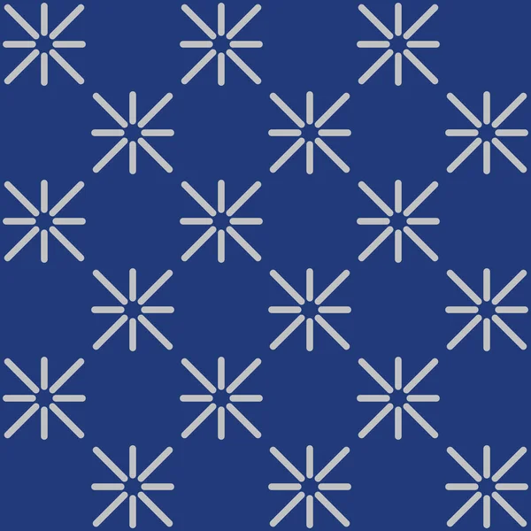 Japon Yıldız Kare Sanat Dikişsiz Desen