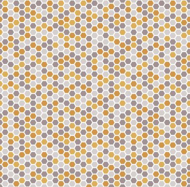 Japon Altın Petek Dikişsiz Desen