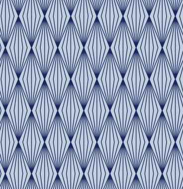 Japon Elmas Geometrik Dikişsiz Desen