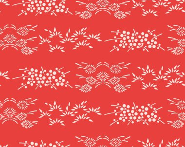 Japon Çam Bambu Erik Dikişsiz Desen