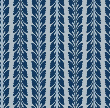 Japon Yaprak Şerit Dikişsiz Desen