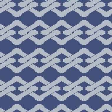 Japonca Çakışan Elmas Vektörü Kusursuz Desen