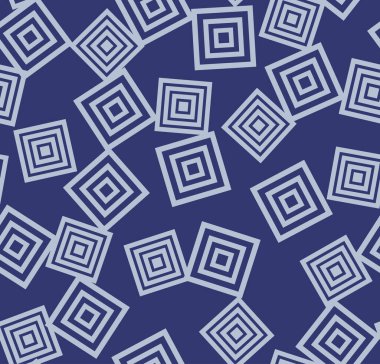 Japon Rastgele Kare Vektörü Kusursuz Desen