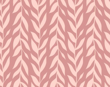 Japon Yaprak Dikey Vektörü Kusursuz Desen