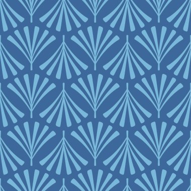 Japon Yaprak Vektörü Kusursuz Desen