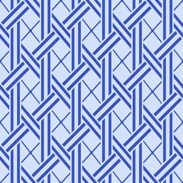 Modèle Sans Couture Vectoriel Tissage Hexagonal Japonais — Image vectorielle