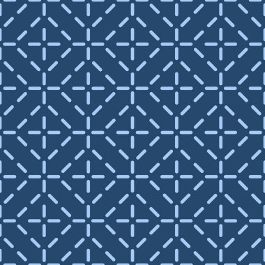 Japon Elmas Mozaik Vektörü Kusursuz Desen