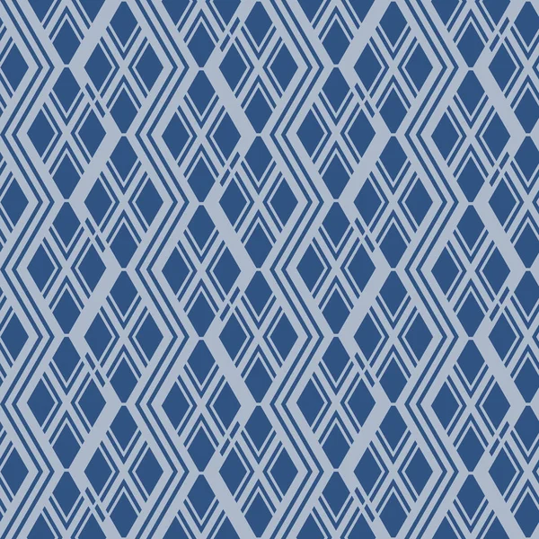 Japonais Zigzag Diamant Vecteur Modèle Sans Couture — Image vectorielle