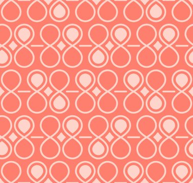 Japon Yuvarlak Döngü Hattı Vektörü Kusursuz Desen