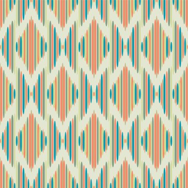 Japon Renkli Çizgi Elmas Vektörü Kusursuz Desen