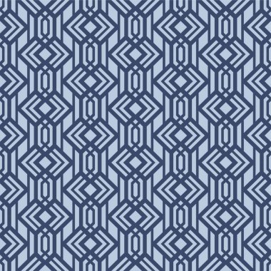 Japon Geometrik Elmas Çizgili Vektörsüz Desen