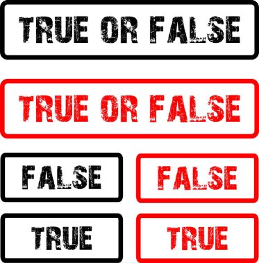  Doğru ya da yanlış damga 