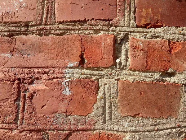Old Red Brickwork Background Texture — Stock Photo, Image
