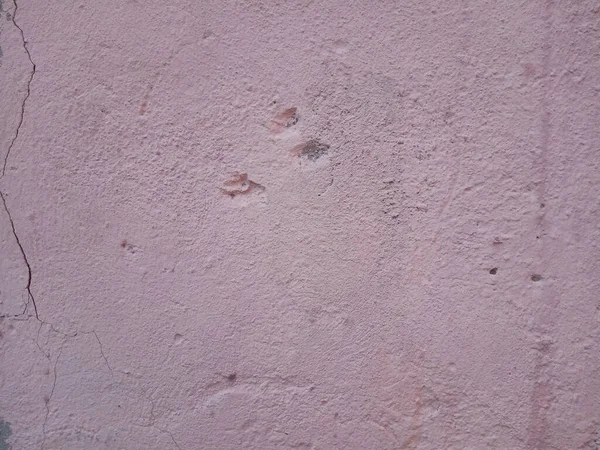 Scharlaken Roze Verf Oude Gebarsten Beton Achtergrond Cement Muur Achtergrond — Stockfoto
