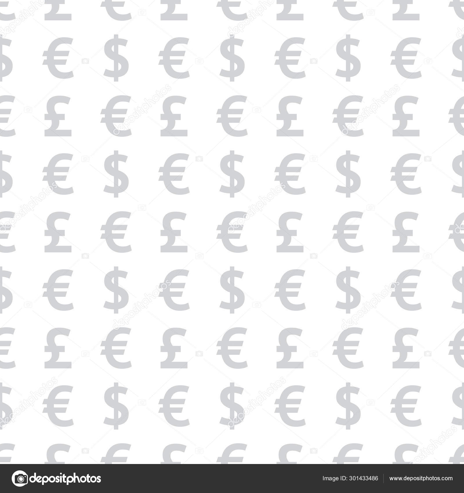 Neutral Background Currency Gray Currency Symbols Wallpaper World Currency Signs Stock Vector C Diana7solo Gmail Com