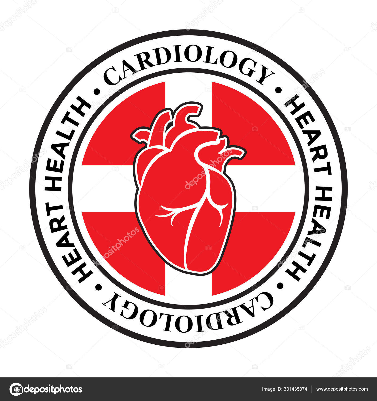 Cardiology design Free Stock Vectors