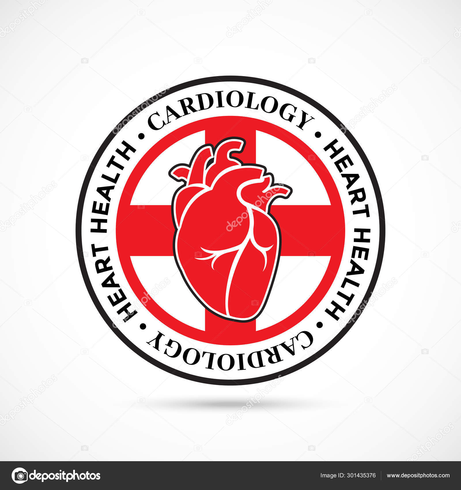 Human Heart Medical Cardiology Logo Vector Symbol Royalty Free SVG,  Cliparts, Vectors, and Stock Illustration. Image 43646451.