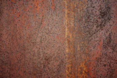 Old rusty wall background. Metal grunge rust texture clipart