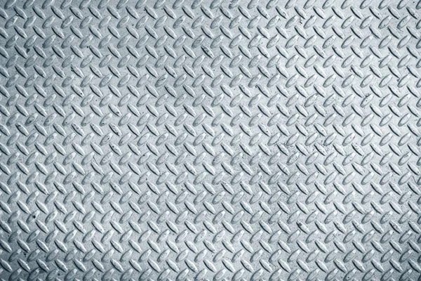 Close Metal Plate Grating Non Slippery Floor Industrial Background Texture — Stock Photo, Image