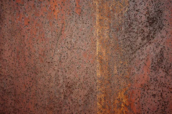 Starý Rezavý Zeď Pozadí Koroze Kovů Grunge Textura — Stock fotografie